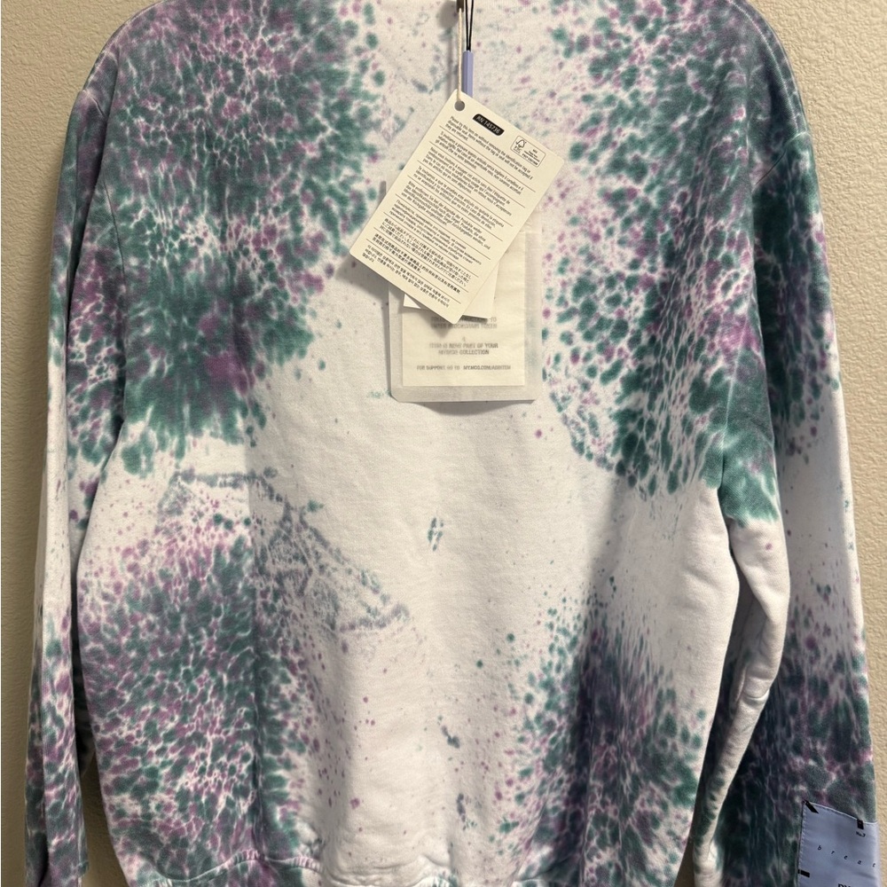 McQ by Alexander McQueen Tie-Dye Crewneck Sweater